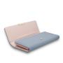 Cheap Fashion Korean Style Tri-fold Long PU women's small  Leather Coins Holder Wallet