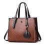 Alligator Women Crossbody Bag Lady Frosted Pattern PU Leather Single shoulder Strap Tote Bag Metal Buckle with Handle Handbag