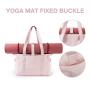 ZF101 Ladies Daily Tote Bag Nylon Leisure Sports Travel Shoulder Bag Can Put Yoga Mat Handbag Waterproof