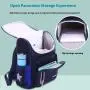 ZWY200 New Nylon Lightweight Daily Children School Bag Wholesale Cartoon Student Shoulder Bag Hot Sale Customizable Backpack