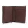 Mens leather wallet custom rfid blocking credit cards pop up smart wallet alu case leather minimalist wallet