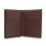 Mens leather wallet custom rfid blocking credit cards pop up smart wallet alu case leather minimalist wallet