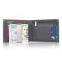 Wholesale men money clip leather mens wallet card holder rfid pu money clips wallets