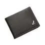 European American Men's Large Capacity Soft Leather Wallet Business Leisure Waterproof Multi-Card Wallet with Open Closure Type