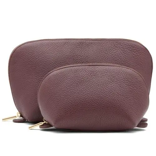 Custom portable cosmetic pouch make up case bags with personal logo for ladies traveling