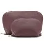 Custom portable cosmetic pouch make up case bags with personal logo for ladies traveling