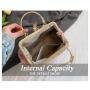 HR667 Women New Designed Dinner Clutch Handbag Fashion Rose Plush Embroidered Pearl Chain Shell Bag Ladies Luxury Party Bag
