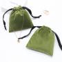 Luxury Small Velvet Packaging Bag For Gift Perfume Cosmetic Luxury Soft Velvet Jewelry Pouch