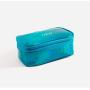 Custom Made Portable Handheld Toiletries Pu Leather Make Up Bag Portable Daily Cosmetic Bags For Women