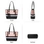 Lovevook Realer luxury women shoulder bags designer crossbody bag female large tote three-piece .