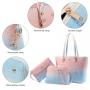 LOVEVOOK Ladies Fashion PU Leather 3 In 1 Handbag Set Women Hand Bag Sets 3 Pieces Quality Purse And Wallet Set Elegant ladies
