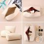 Gelory Cosmetic Bag Set Brush Holder Portable Multiple Size Cosmetic Toiletry Bags for Women