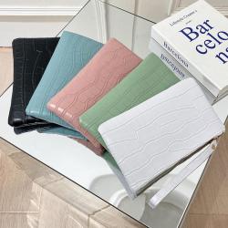 Stone pattern clutch bag 2024 ladies bag coin purse women's bag female wholesale small wallet