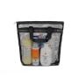 Gelory New Summer Mesh Tote Bag Toiletry Bag Makeup Lightweight Handbag Large Beach Bag