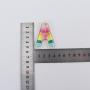 Fashion Cute Self-adhesive Varsity Alphabet Sew On Chenille Repair Embroidery Letter Patch Rainbow Letter Patches Custom Patches