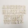 Hot Sale Stock Alphabet (A-Z) Chenille Letter Clothes Patches Custom Designer Embroidery Stick On Adhesive Chenille Patches