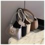 HR257 Small Design New Trendy Women's Bag PU Fashion One Shoulder Women's Bag Simple Portable Fashionable Daily Underarm Bag