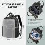 2023 Waterproof multi-function baby nappy bags large capacity travel Diaper Backpack with USB port for mommy baby diaper bags