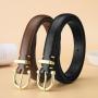 High Quality Genuine Leather Belts Pin Buckle Women Leather Belt Business Waist Belt For Women