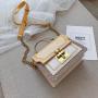 2022 New Arrival Fashion Bags brand Golden Chain pu leather shoulder bags high quality bags women handbags for ladies