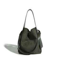Autumn Trendy Brown Large Capacity Casual One Shoulder Crossbody Sling Bags Designer Bag Women Handbags Ladies