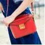 2019 New Messenger Bag Female Cowhide Casual Retro Handbag Fashion Wild Bucket Bag
