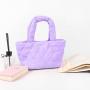 CHANGRONG Custom New Fashion Nylon Puffer Handbag Women Puffy Tote Bag