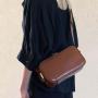 Hot Sale Custom Logo Toiletry Travel High Quality PU Leather Fashion Messenger Bags