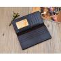 OEM822 Vintage Long PU Leather Wallet Business Long Wallet Men Minimalist Wallets for Men Clutch Phone Purse card Holder