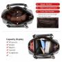 Lovevook Luxury Women's Shoulder Bags Leather Purse Work Office Designer Trending Handbags Waterproof Ladies Handbags Tote Bags