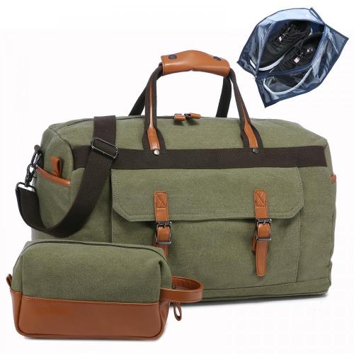 LOVEVOOK 2022 wholesale lightweight 2pc ladies tote bags foldable gym overnight duffel bags men weekender travel bags