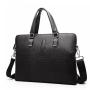 OEM fashion Men's business briefcase genuine leather men  handbag wholesale handbags factory