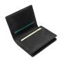 ODM Mini Cartera De Hombres Luxury High End Design Genuine Ostrich Leather Leg Skin Card Holder Wallet Vintage Smart Card Case