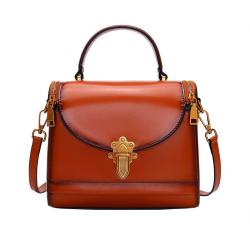 Soft Genuine Cow Leather Doctor Handbag For Women Crossbody Bags