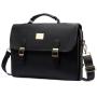 15.6 inch Business Men PU Leather Work Office Bag Vintage Women Waterproof Lieght weight Laptop Bags Luxury Laptop Briefcase Bag