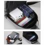 Customized Luxury Designer Mobile Cell Phone Usb Charging Sport Male Crossbody Chest Bag With Logo