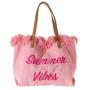 KBW473 Wholesale Women Bag New Handbag Simple Beach Travel Bag High Quality Ladies Canvas Single Shoulder Tote