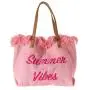 KBW473 Wholesale Women Bag New Handbag Simple Beach Travel Bag High Quality Ladies Canvas Single Shoulder Tote