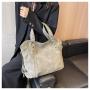 KBW152 2023 Wholesale New Trendy Texture Women's Bag Fashion Large Capacity Tote Shoulder Bag