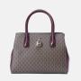 SUSEN CHRISBELLA 2022 Female Letter Printing Handbag Hit Color Large Capacity Shoulder Bag custom leather sling bag for women