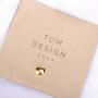 Custom Emboss Logo Microfiber Jewelry Flap Pouch Luxury Brown Envelope Suede Earring Necklace Packaging Jewellery Bag