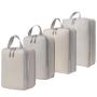 XL009-4 Foldable Travel Bag Four Pieces Travel Organizer Set 6 Colors Accept Customized Logo Durable Essentials for Travelling
