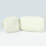 Factory Whole Soft Fluff Designer Makeup Organizer Bag Eco-friendly Ziplock Teddy Pouch Bag Custom Sherpa Cosmetic Bag