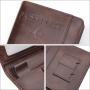 ZR046 Customized PU Storage Vaccine Card Set Certificate Passport Bag RFID Driver's License Passbook Travel Passport Wallet