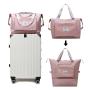 Custom Logo Duffle Bag Travel Waterproof Nylon Sport Gym Fitness Overnight bag for women