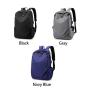 ZWY005 Fashion Outdoor Simple Men's Backpack Waterproof Wear-resistant Oxford Shoulder Bag Large Capacity Ventilated Laptop Bag