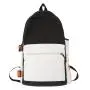 New Design School Bag For College Students Couple Backpack Color Contrast Sports Causal Backpack Fashion Schoolbag