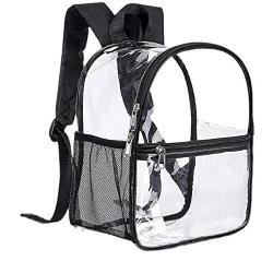 SC029 PVC Clear Backpacks High Quality Waterproof Transparent Book Bags for School Casual Outdoor Travel Backpack