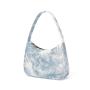 2024 Custom Tie-dye Canvas Shoulder Hobo Bag For Minimalist Women Underarm Design