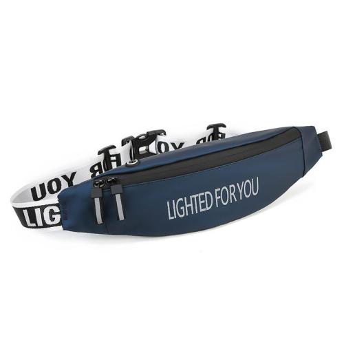 HR047 Newest Fashion Travel Waist Bag Elastic Woven Oxford Zipper Reflective Bag Outdoor Running Anti Water Phone Storage Bag